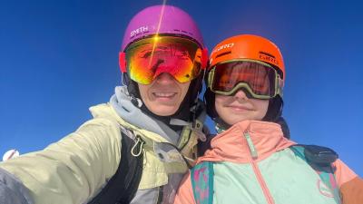 тренировки с детьми на сноуборде